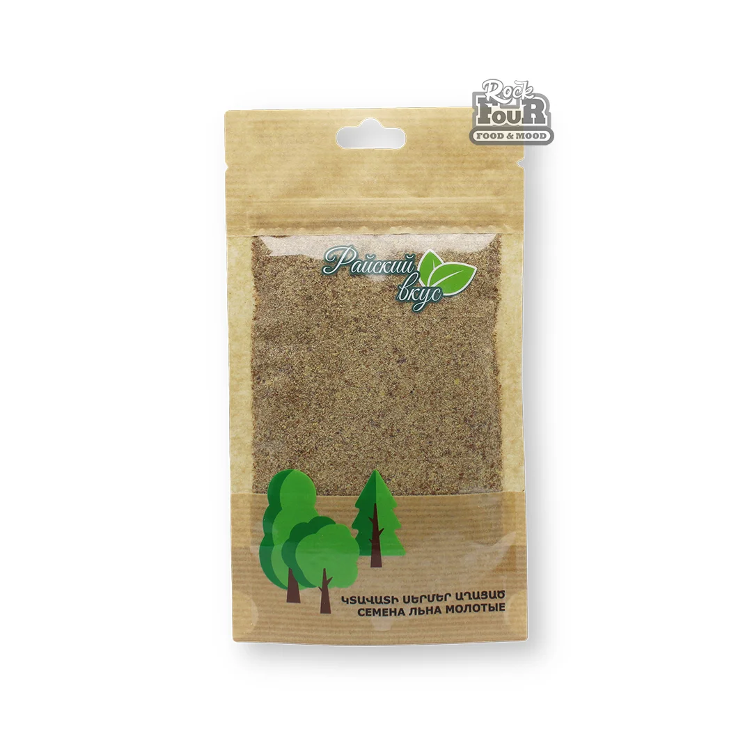 Flax seeds "Rayski vkus" ground 50g